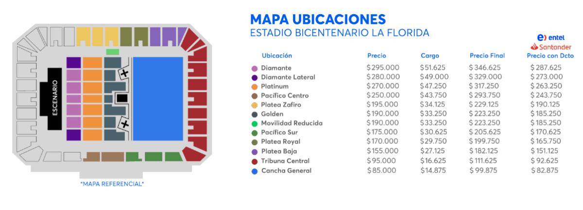 Rush vuelve a Chile después de 17 años: revisa precios, coordenadas y ...